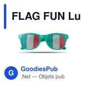 FLAG FUN Lunettes de supporter - Miniature 5