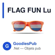 FLAG FUN Lunettes de supporter - Miniature 7