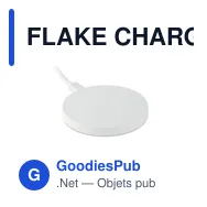 FLAKE CHARGER Chargeur sans fil - Miniature 1