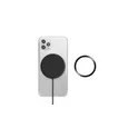 Variante noir - FLAKE MAG Chargeur sans fil magnétique