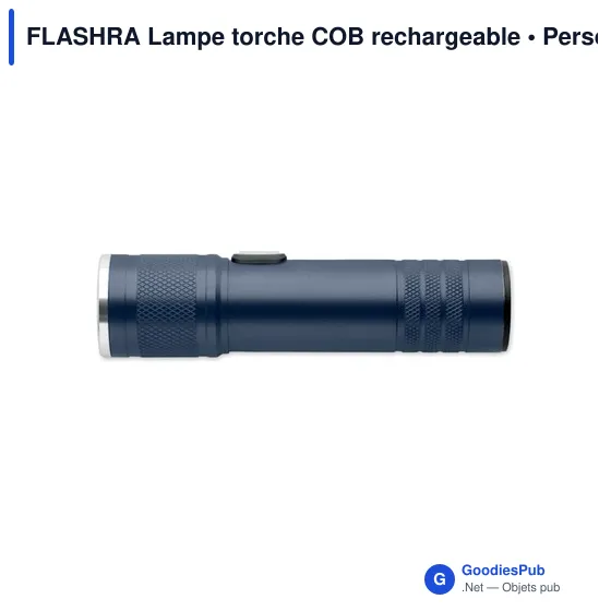 Lampe torche personnalisable FLASHRA avec logo - rechargeable et extensible - Image 7
