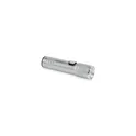 Variante argenté mat - Lampe torche personnalisable FLASHRA avec logo - rechargeable et extensible