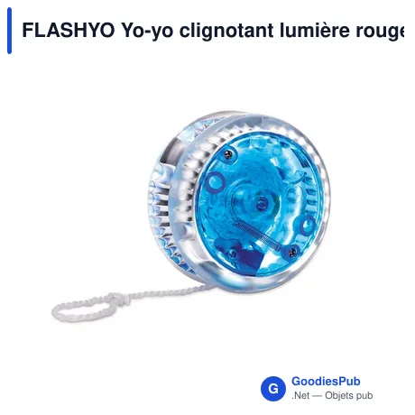 FLASHYO Yo-yo clignotant lumière rouge