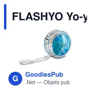 FLASHYO Yo-yo clignotant lumière rouge - Miniature 2