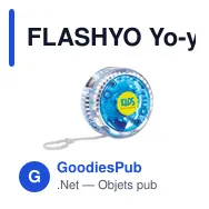 FLASHYO Yo-yo clignotant lumière rouge - Miniature 3
