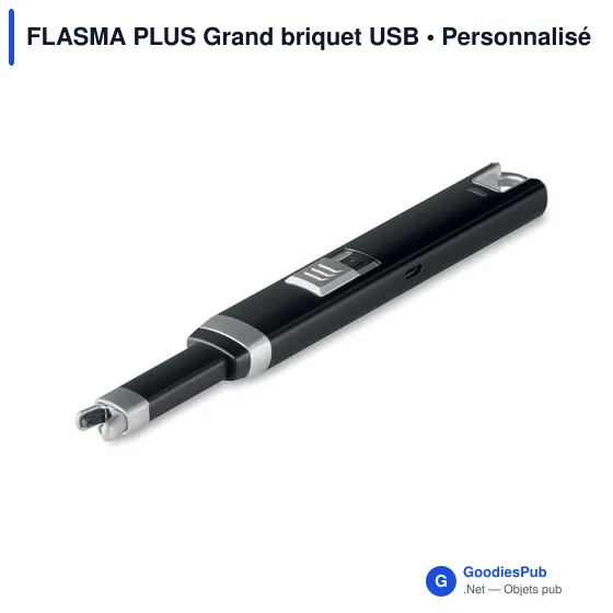 FLASMA PLUS Grand briquet USB - Image 1