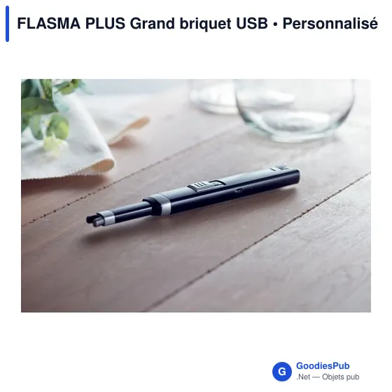 FLASMA PLUS Grand briquet USB - Image 6