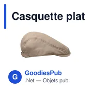 Casquette plate personnalisable en coton avec logo - FLAT PEAK - Miniature 12