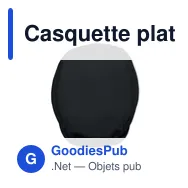 Casquette plate personnalisable en coton avec logo - FLAT PEAK - Miniature 5