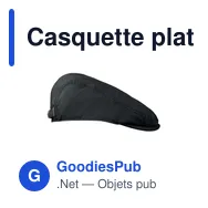 Casquette plate personnalisable en coton avec logo - FLAT PEAK - Miniature 8