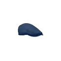 Variante bleu - Casquette plate personnalisable en coton avec logo - FLAT PEAK