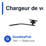 Chargeur de voiture personnalisable 15W avec logo - FLECAR - Miniature 9