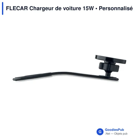 Chargeur de voiture personnalisable 15W avec logo - FLECAR - Image 9