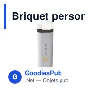 Briquet personnalisable Flameclub® avec logo - Rouge - Miniature 11