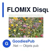 FLOMIX Disque de mélange graines - Miniature 3