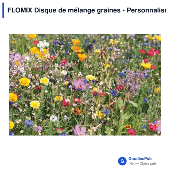 FLOMIX Disque de mélange graines - Image 3