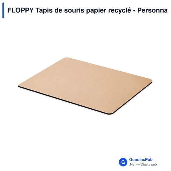 FLOPPY Tapis de souris papier recyclé - Image 1
