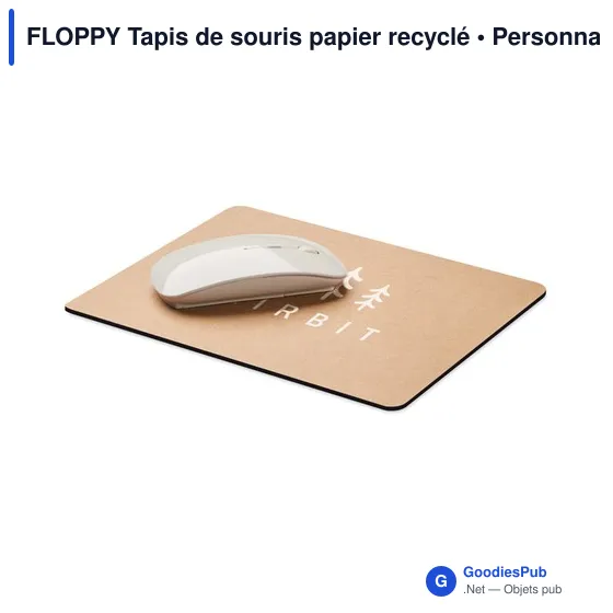 FLOPPY Tapis de souris papier recyclé - Image 4