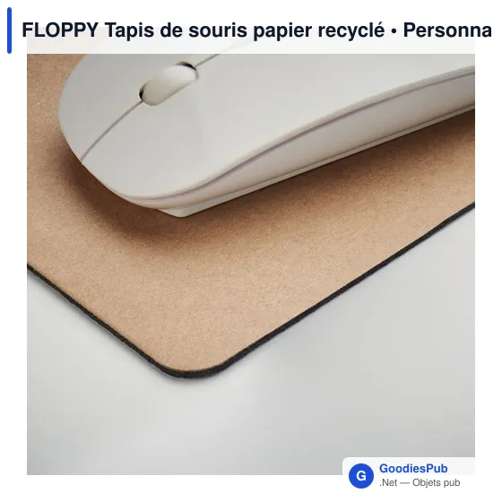 FLOPPY Tapis de souris papier recyclé - Image 5