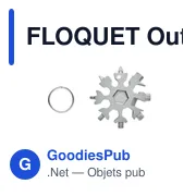 FLOQUET Outil multi fonctions acier ino - Miniature 2