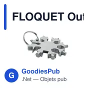 FLOQUET Outil multi fonctions acier ino - Miniature 5