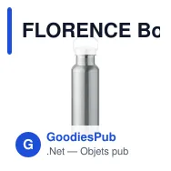 FLORENCE Bouteille double paroi 500 ml - Miniature 1