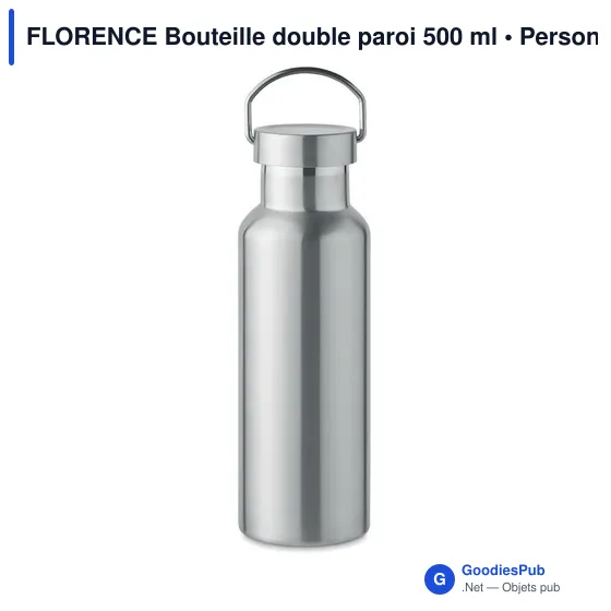 FLORENCE Bouteille double paroi 500 ml - Image 1