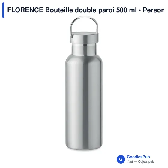 FLORENCE Bouteille double paroi 500 ml - Image 2