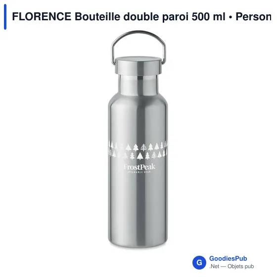 FLORENCE Bouteille double paroi 500 ml - Image 4