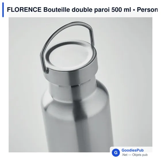FLORENCE Bouteille double paroi 500 ml - Image 5