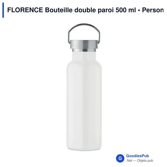 FLORENCE Bouteille double paroi 500 ml - Image 7