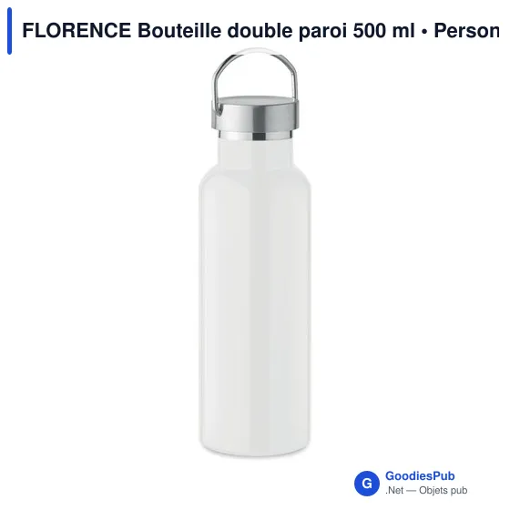 FLORENCE Bouteille double paroi 500 ml - Image 8