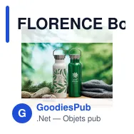 FLORENCE Bouteille double paroi 500 ml - Miniature 9