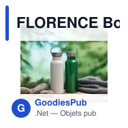 FLORENCE Bouteille double paroi 500 ml - Miniature 10