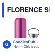 FLORENCE SING Bouteille simple paroi 500 ml - Miniature 3