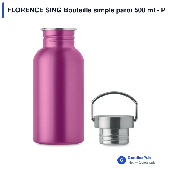 FLORENCE SING Bouteille simple paroi 500 ml - Image 3