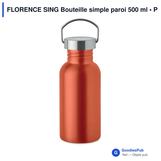 FLORENCE SING Bouteille simple paroi 500 ml - Image 7