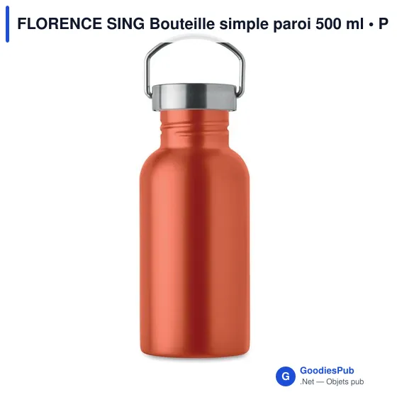 FLORENCE SING Bouteille simple paroi 500 ml - Image 8