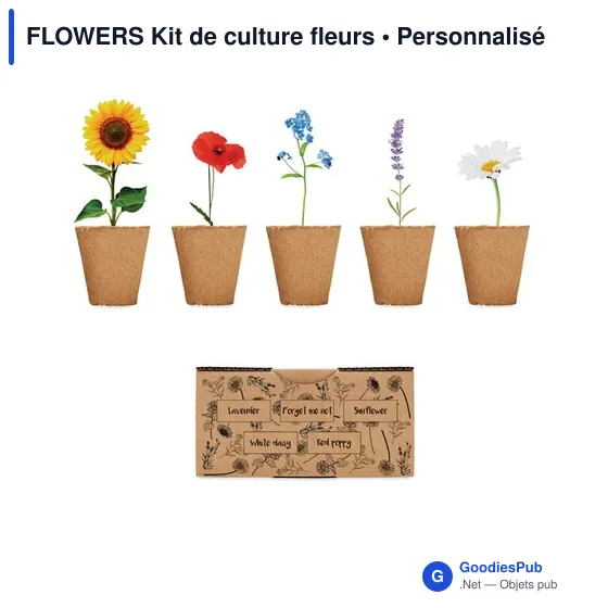 FLOWERS Kit de culture fleurs - Image 1