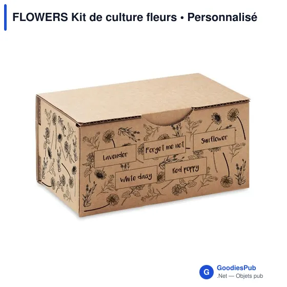 FLOWERS Kit de culture fleurs - Image 2