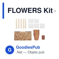 FLOWERS Kit de culture fleurs - Miniature 3