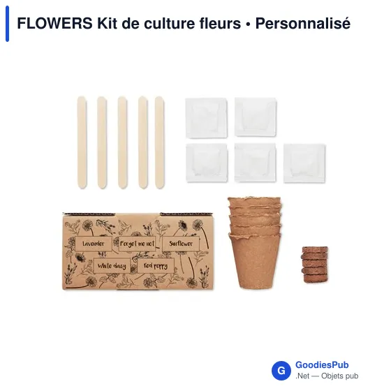 FLOWERS Kit de culture fleurs - Image 3