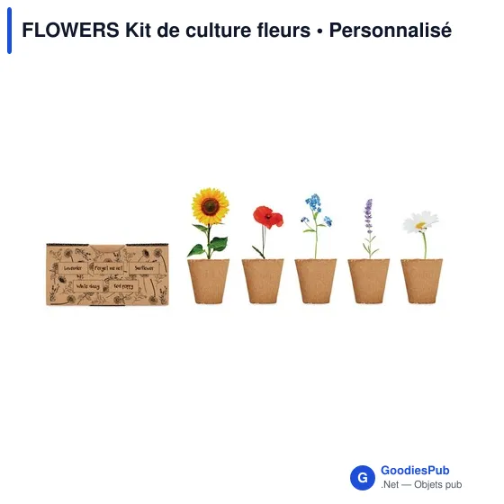 FLOWERS Kit de culture fleurs - Image 4