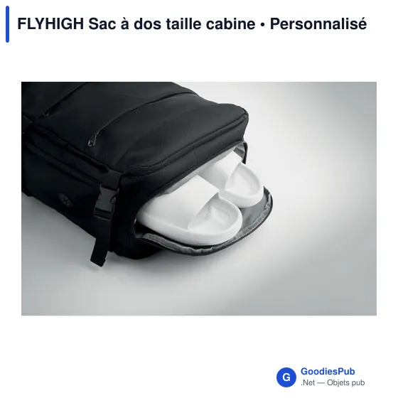 Sac à dos cabine personnalisable FLYHIGH avec logo - Image 11