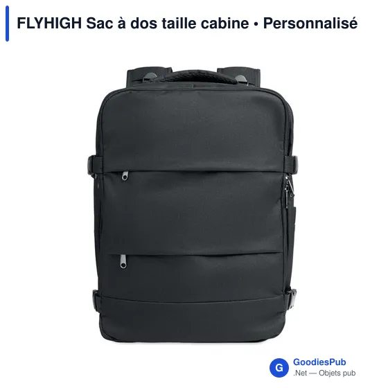 Sac à dos cabine personnalisable FLYHIGH avec logo - Image 4