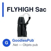 Sac à dos cabine personnalisable FLYHIGH avec logo - Miniature 8