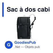 Sac à dos cabine personnalisable FLYHIGH avec logo - Miniature 9