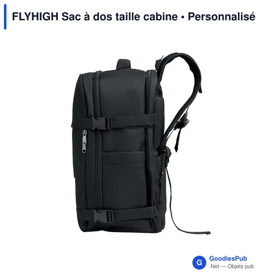 Sac à dos cabine personnalisable FLYHIGH avec logo - Image 9