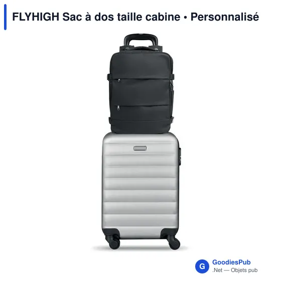 Sac à dos cabine personnalisable FLYHIGH avec logo - Image 10