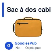 Sac à dos cabine personnalisable FLYSAFE avec logo - Miniature 4